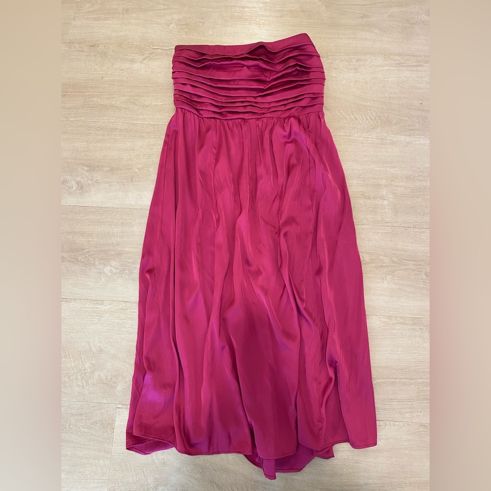 Abercrombie & Fitch Pink Midi Dress